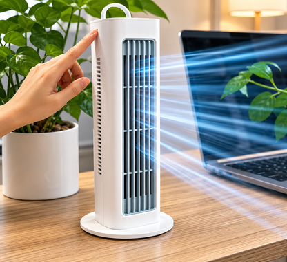 Electric Fan Home Desktop Dormitory Office USB Anion